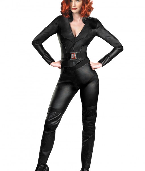 Adult Deluxe Avengers Black Widow Costume - Halloween Costume Ideas 2019