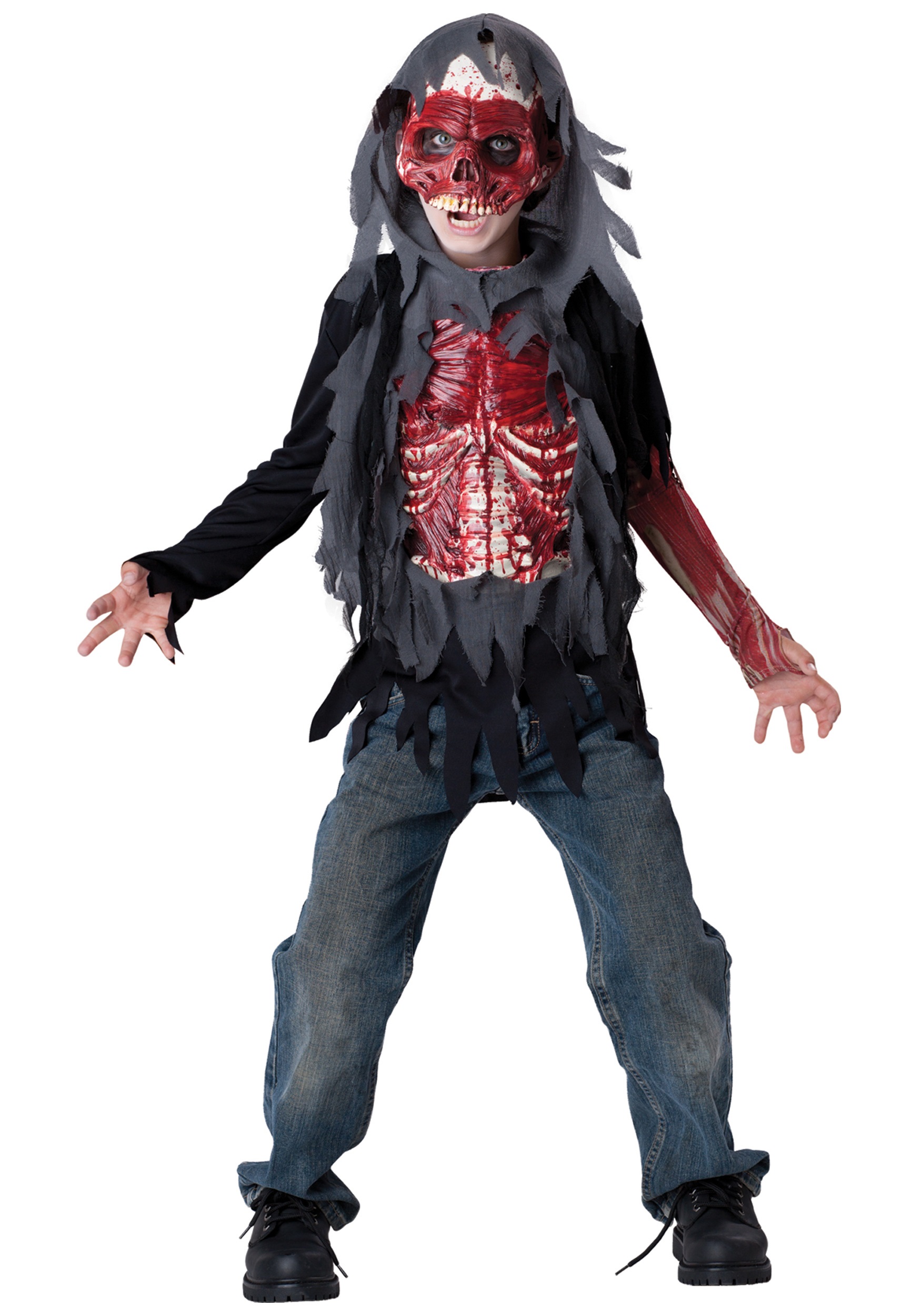 Kids Skinned Alive Zombie Costume - Halloween Costume Ideas 2016