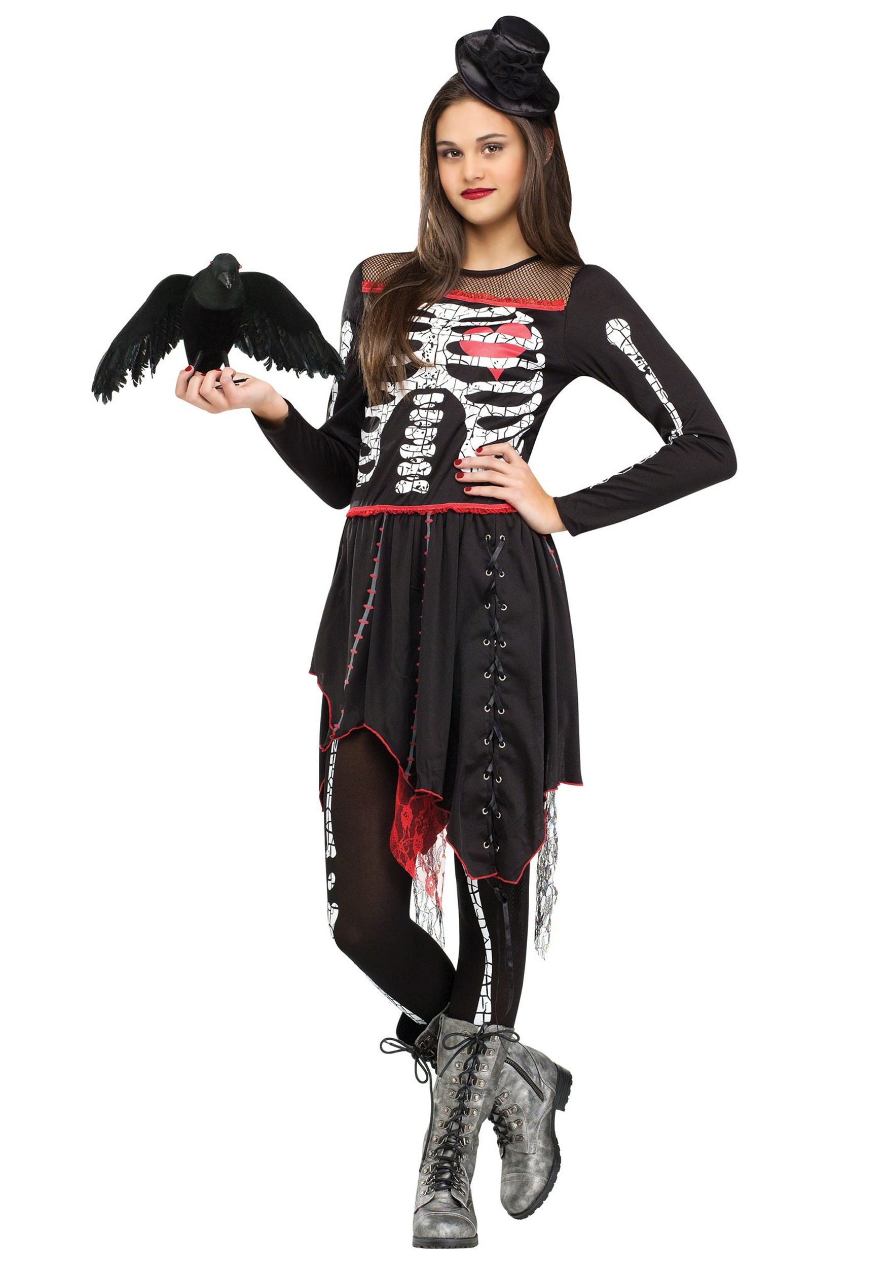 Skeleton Halloween Costume Ideas Teenage Girl