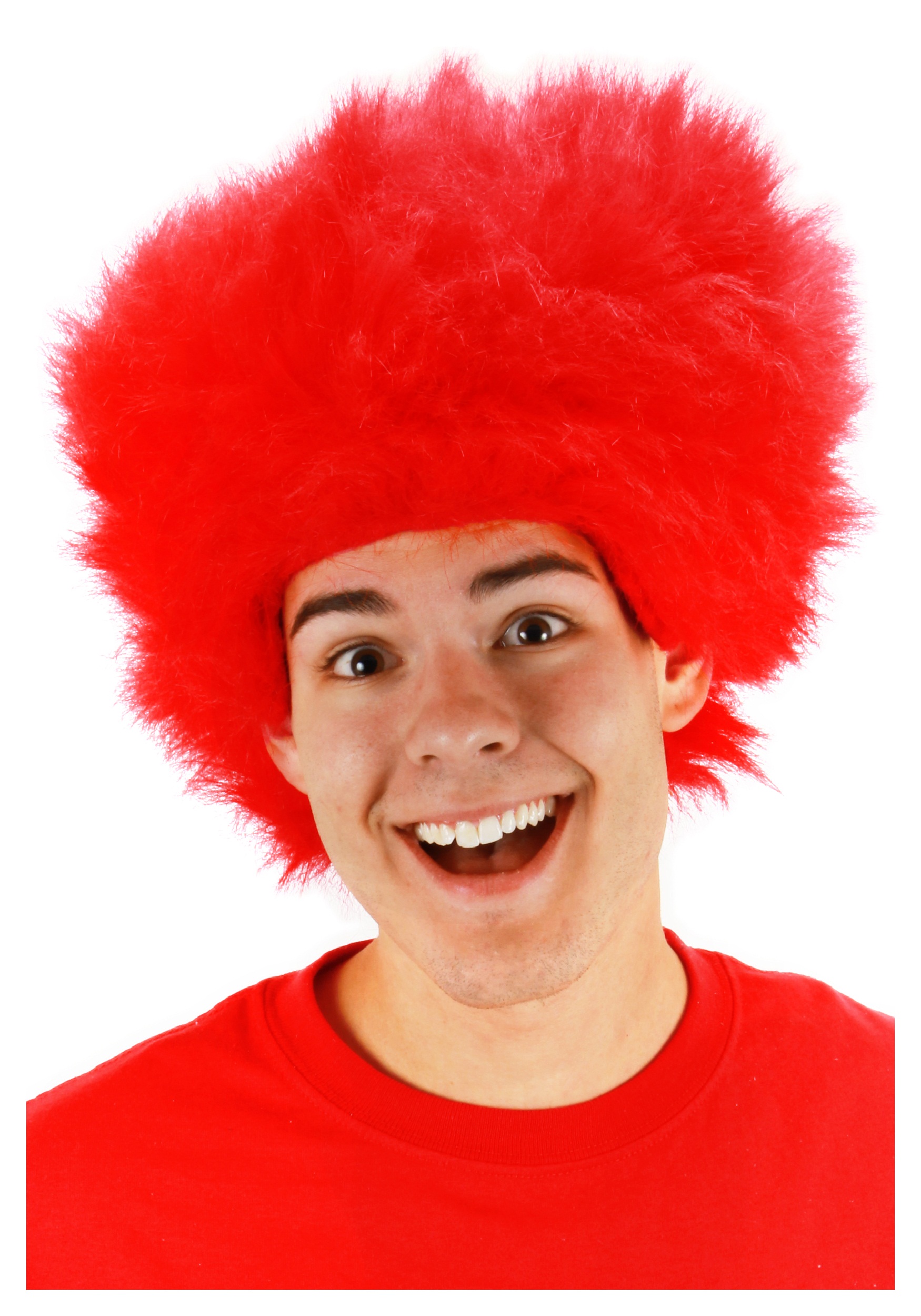 Fuzzy Red Wig - Halloween Costume Ideas 2019