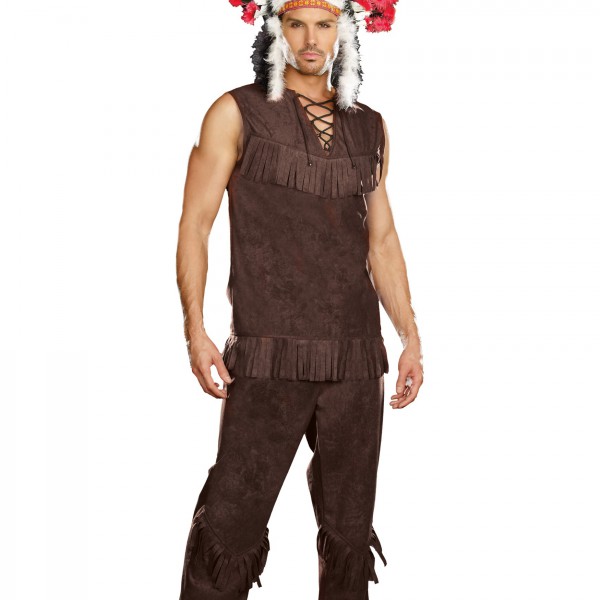 Mens Chief Long Arrow Indian Costume Halloween Costume Ideas 2019