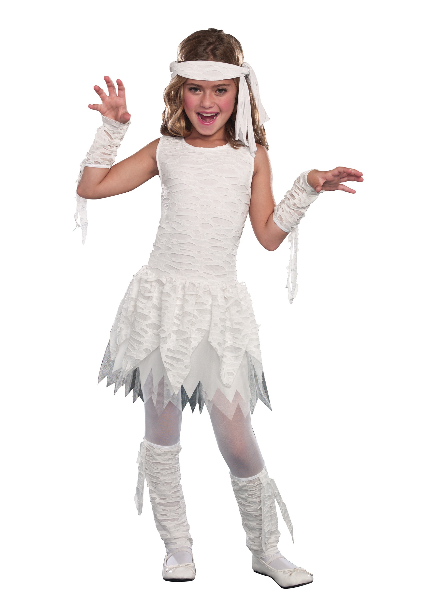 Girls Wrap it Up Mummy Costume - Halloween Costume Ideas 2019