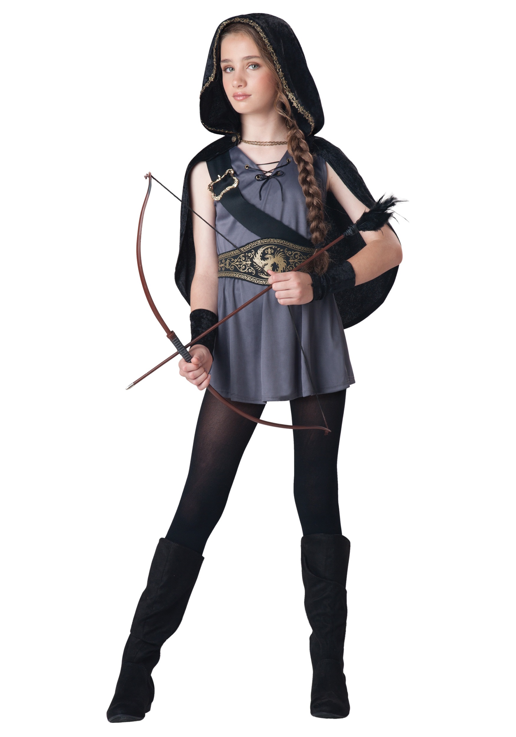Girls Hooded Huntress Costume - Halloween Costume Ideas 2022.