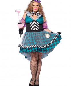 Plus Size Manic Mad Hatter Costume