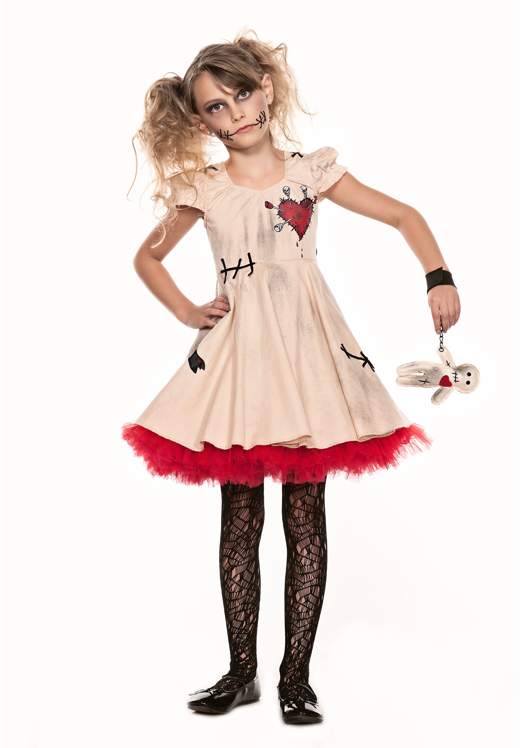 creepy doll costume girl