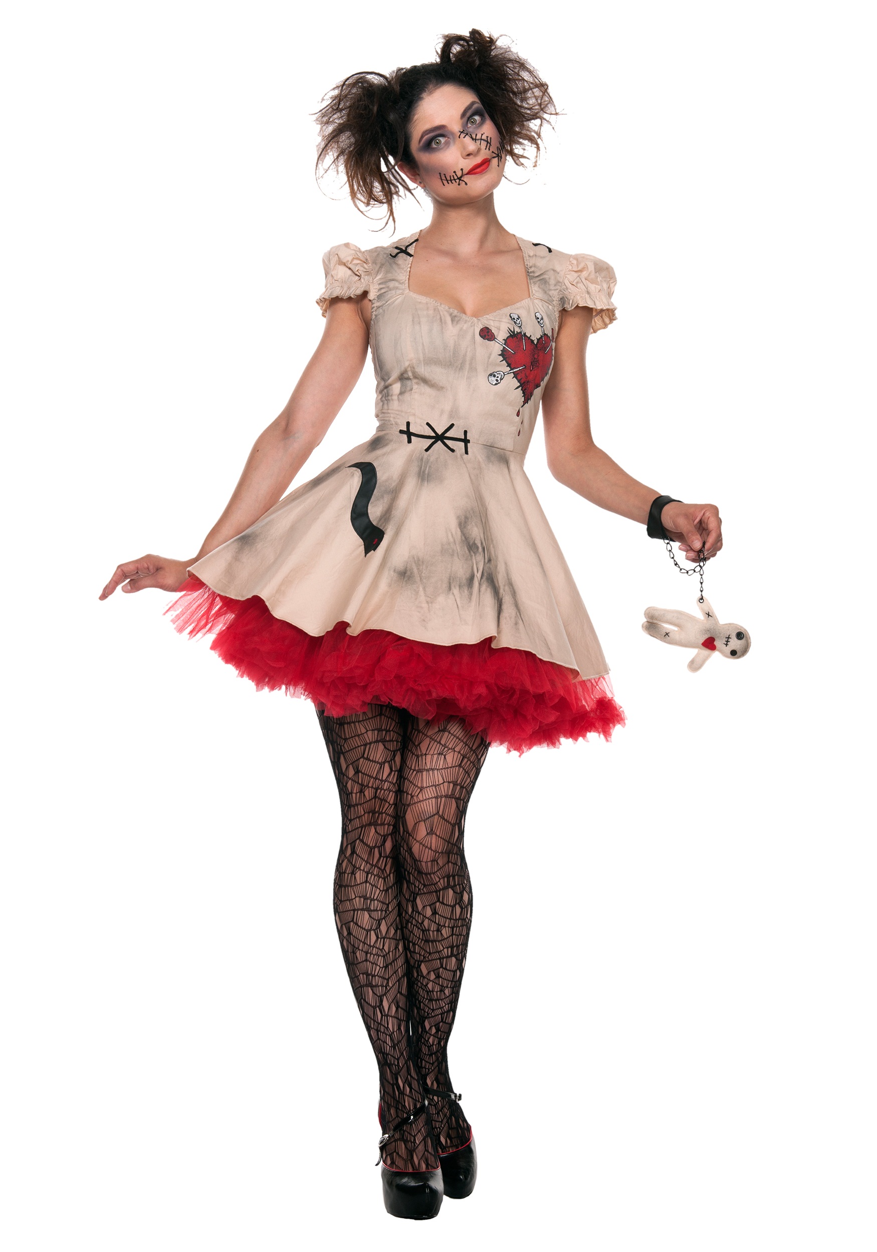 Womens Plus Size Voodoo Doll Costume Halloween Costume Ideas 2023