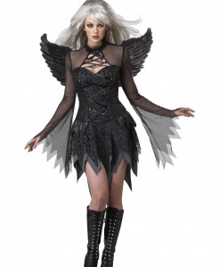 Plus Size Women's Sultry Fallen Angel Costume