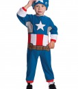 Toddler Captain America Fleece Jumpsuit