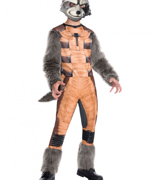 Deluxe Kids Rocket Raccoon Costume