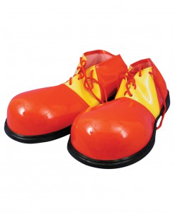 Red and Yellow Clown Shoes