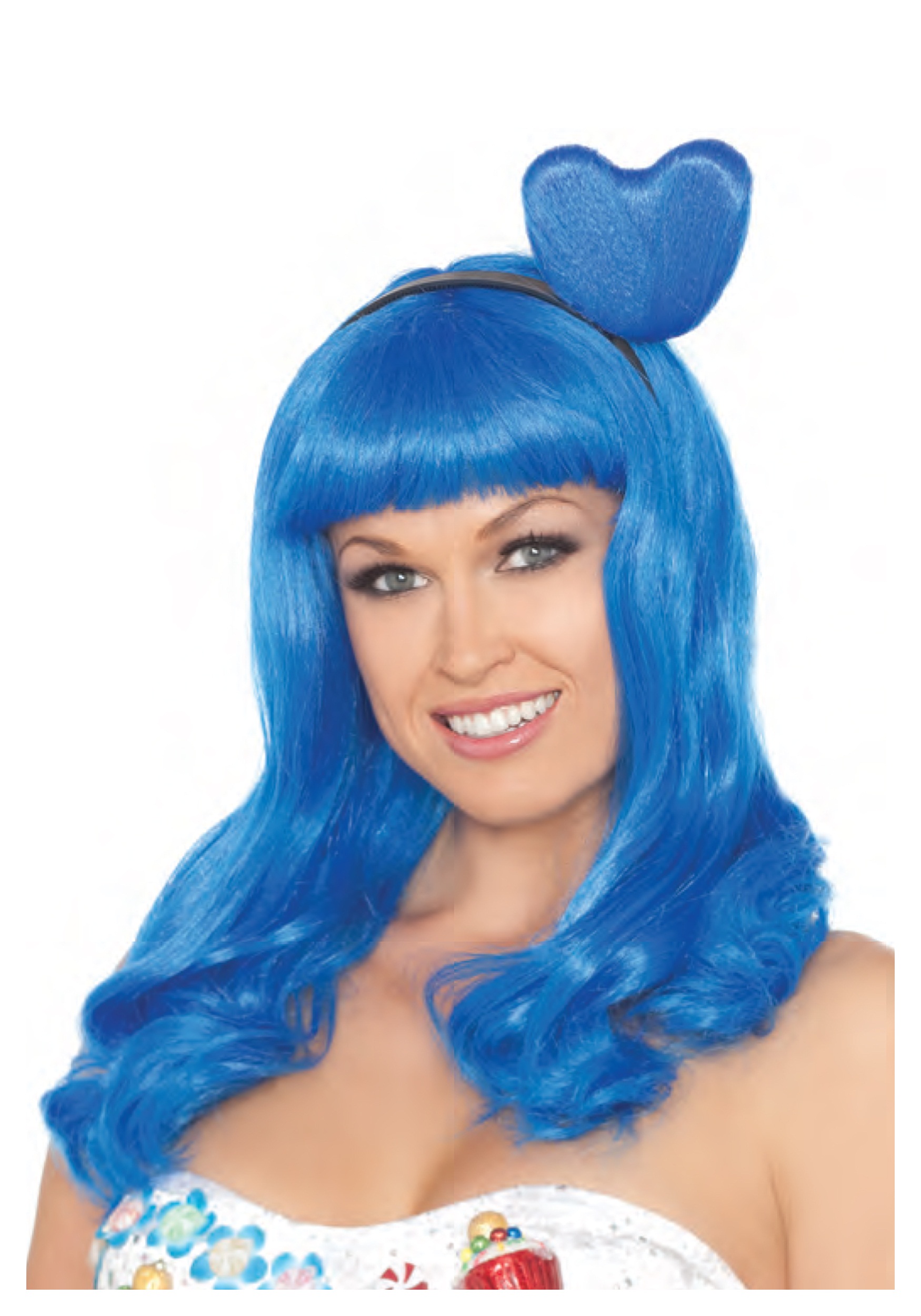 California Blue Candy Girl Adult Wig - Halloween Costume Ideas 2021