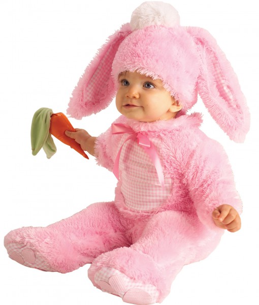 Baby Pink Bunny Costume
