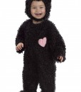 Toddler Scruffy Black Kitty Costume