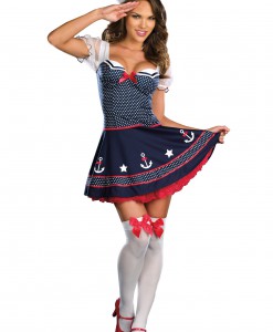 Sexy Polka Dot Sailor Costume
