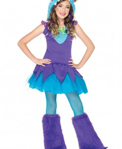 Girls Cross Eyed Carlie Monster Costume