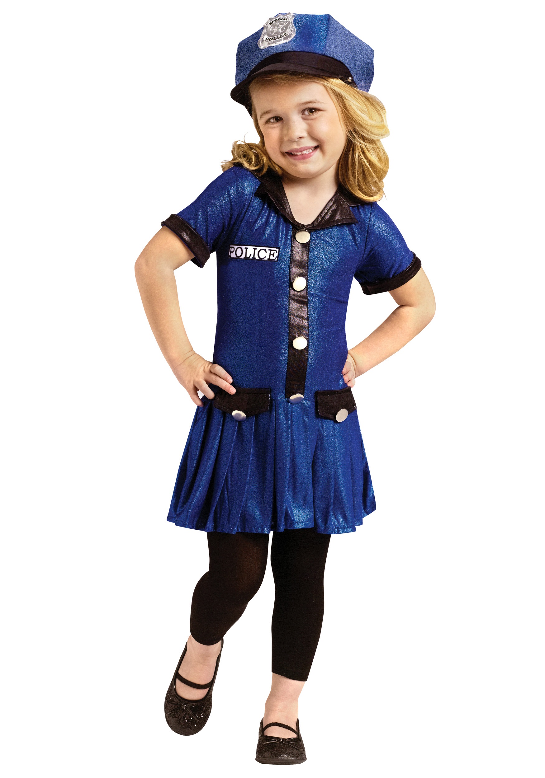 Toddler Girls Police Costume - Halloween Costume Ideas 2023