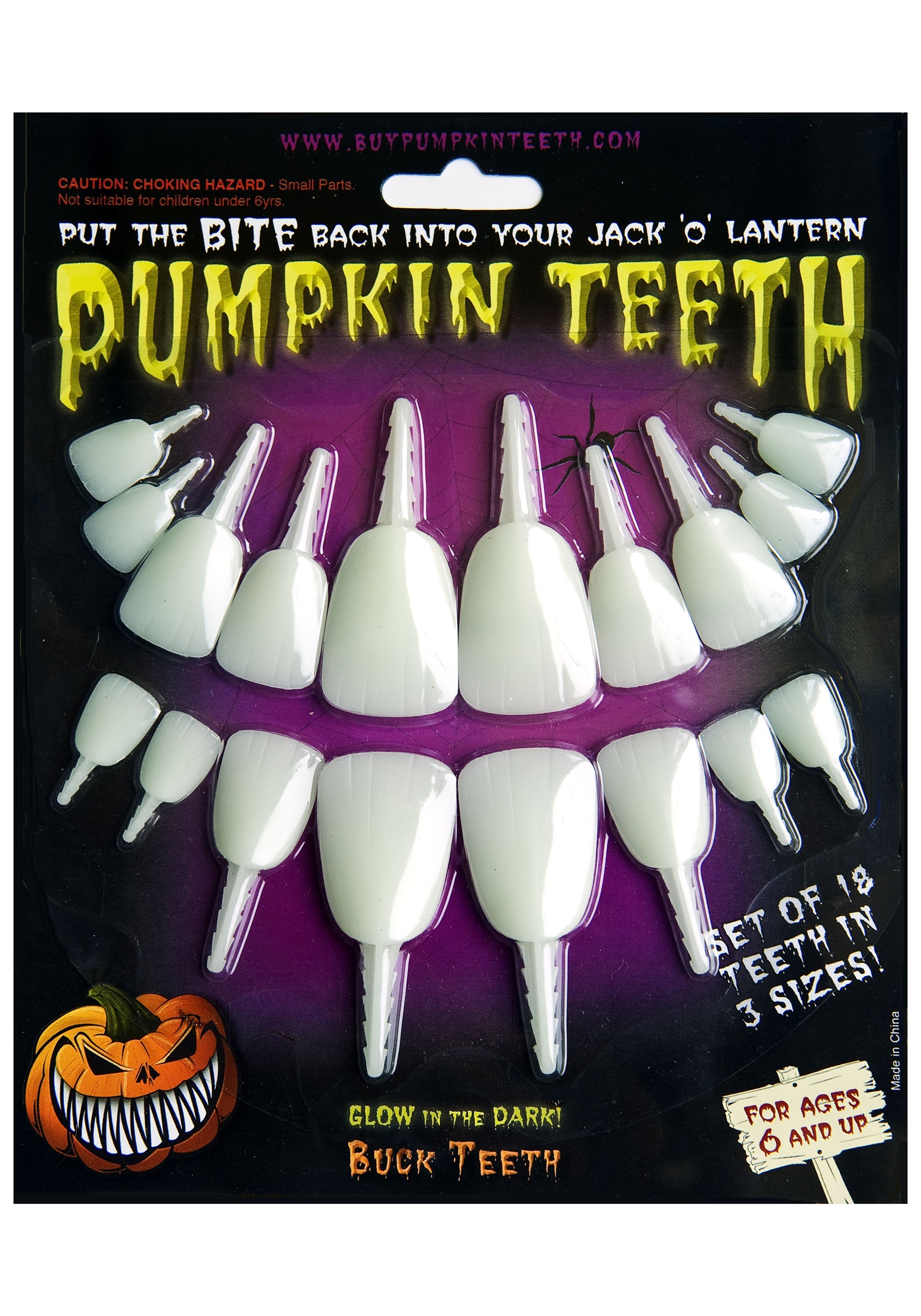 Glow in the Dark Buck Teeth - Halloween Costume Ideas 2023