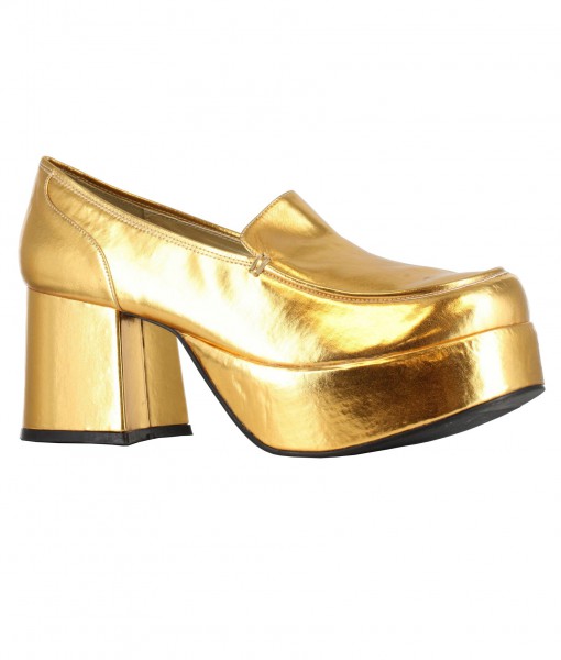 Gold Daddio Pimp Shoes