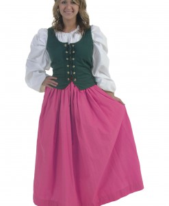Pink Peasant Skirt