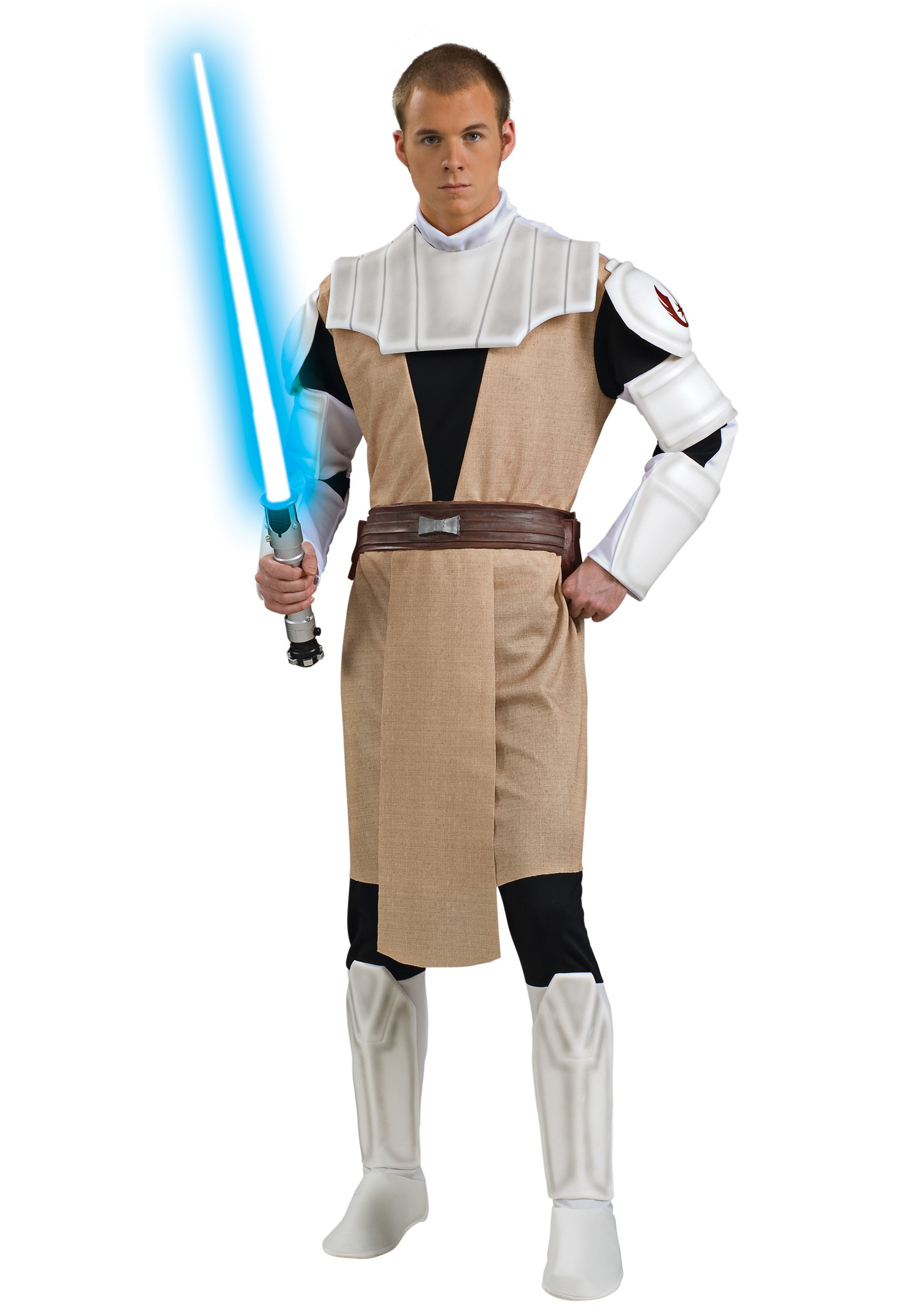 Obi Wan Kenobi Clone Wars Costume with Free Shipping in U.S., UK, Europe, C...