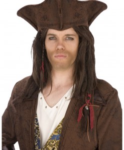 Dark Brown Pirate Hat