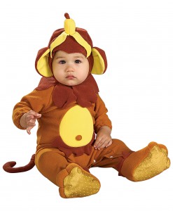 Infant Banana Peel Monkey Costume
