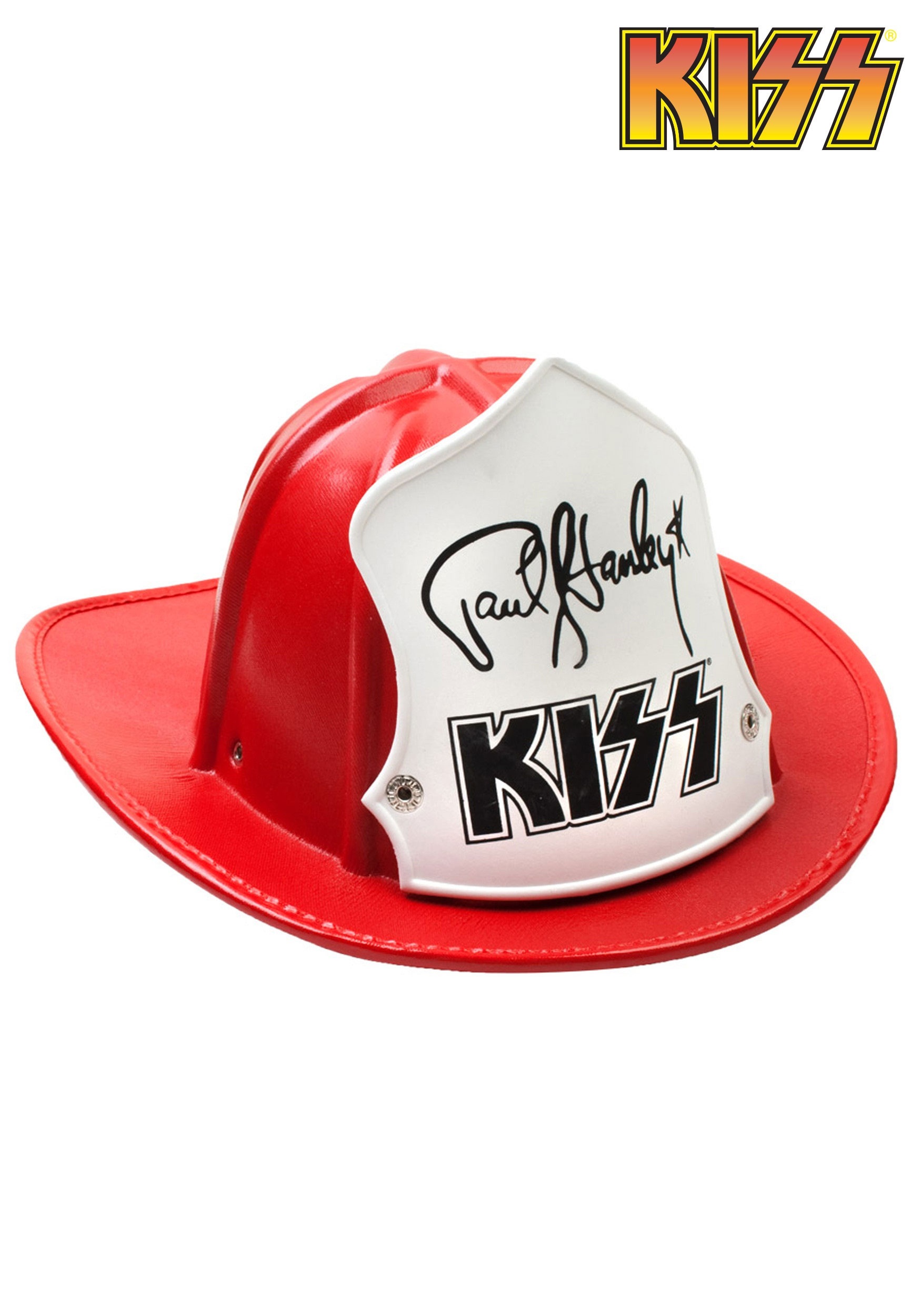 Paul Stanley Red Firehouse Fire Hat - Halloween Costume Ideas 2019