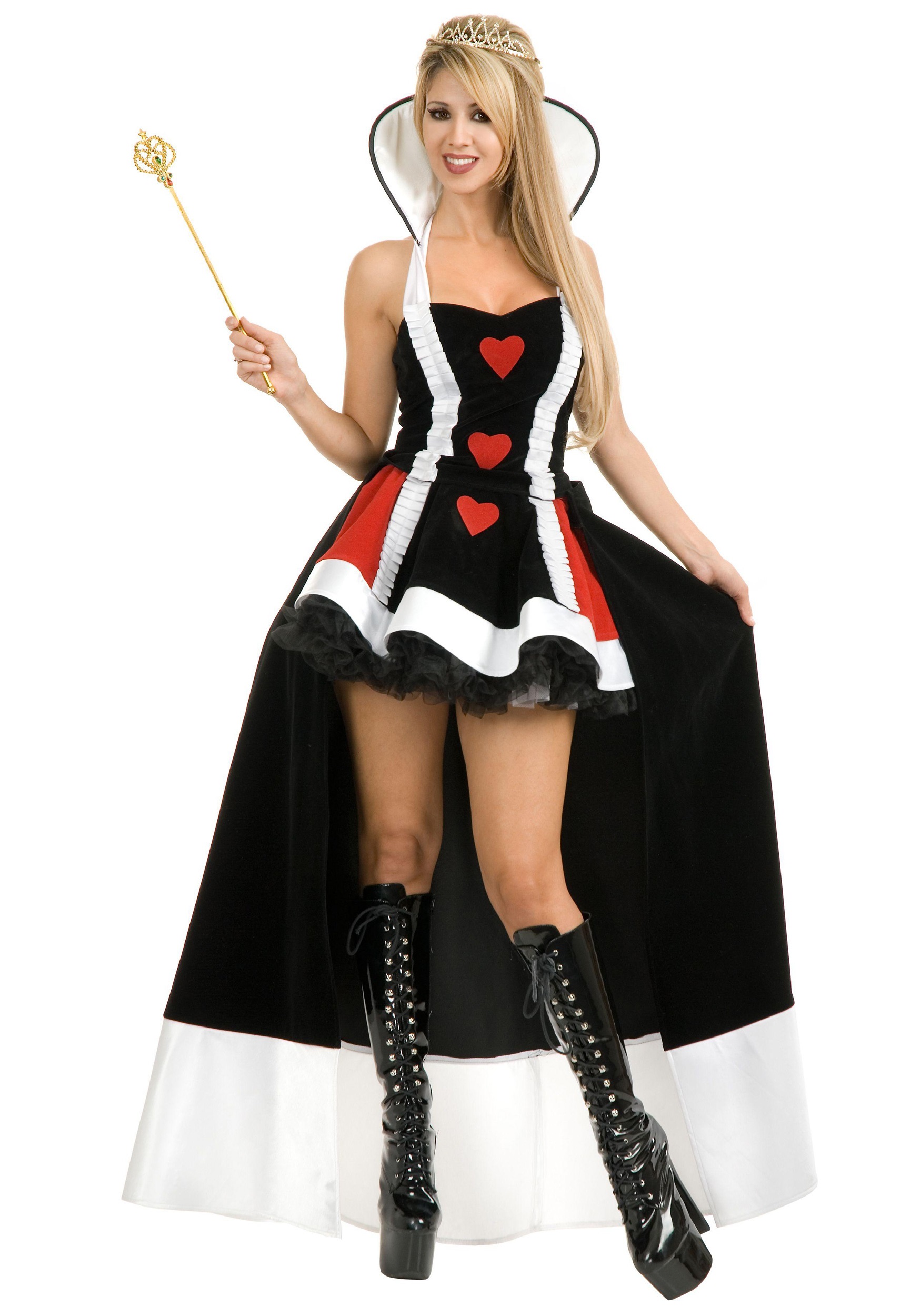 Christys Dress Up Girls Queen Of Hearts Wonderland Fancy Dress Costume Outfit 