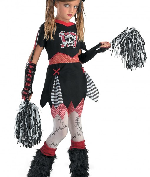 Kids Gothic Cheerleader Costume - Halloween Costume Ideas 2023