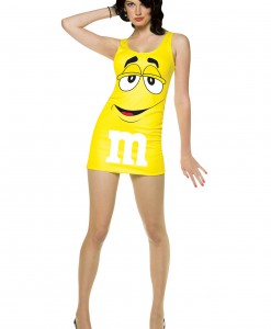 Womens Yellow M&M Costume