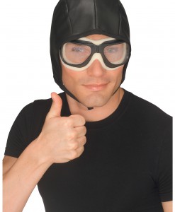 Aviator Helmet and Goggles Set