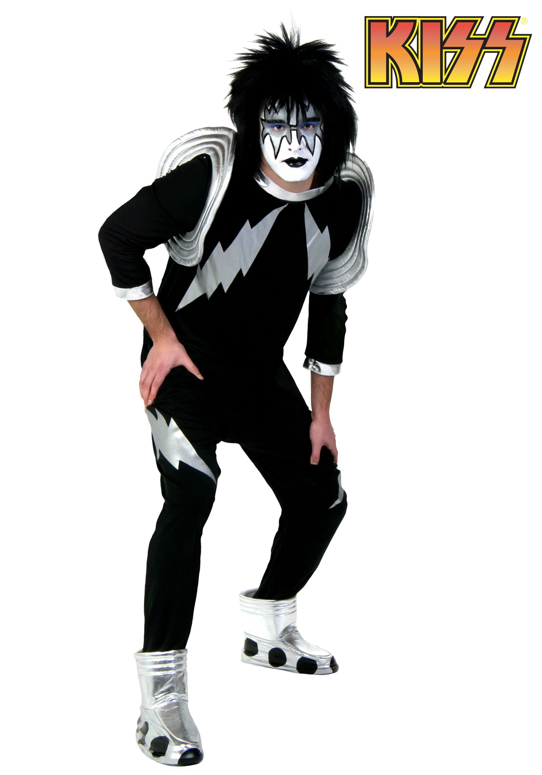 Adult Screenprint KISS Spaceman Costume - Halloween Costume Ideas 2021