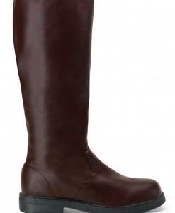 Adult Deluxe Brown Boots