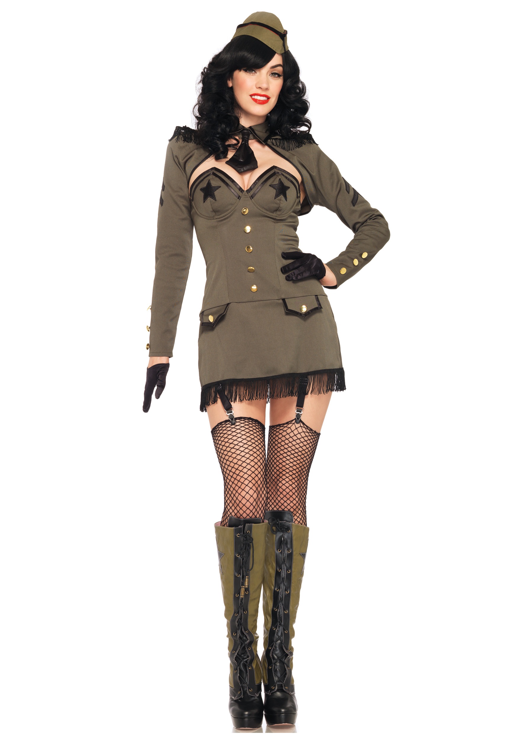 Pin Up Army Girl Costume Halloween Costume Ideas 2021