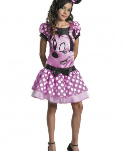 Girls Pink Minnie Mouse Costume