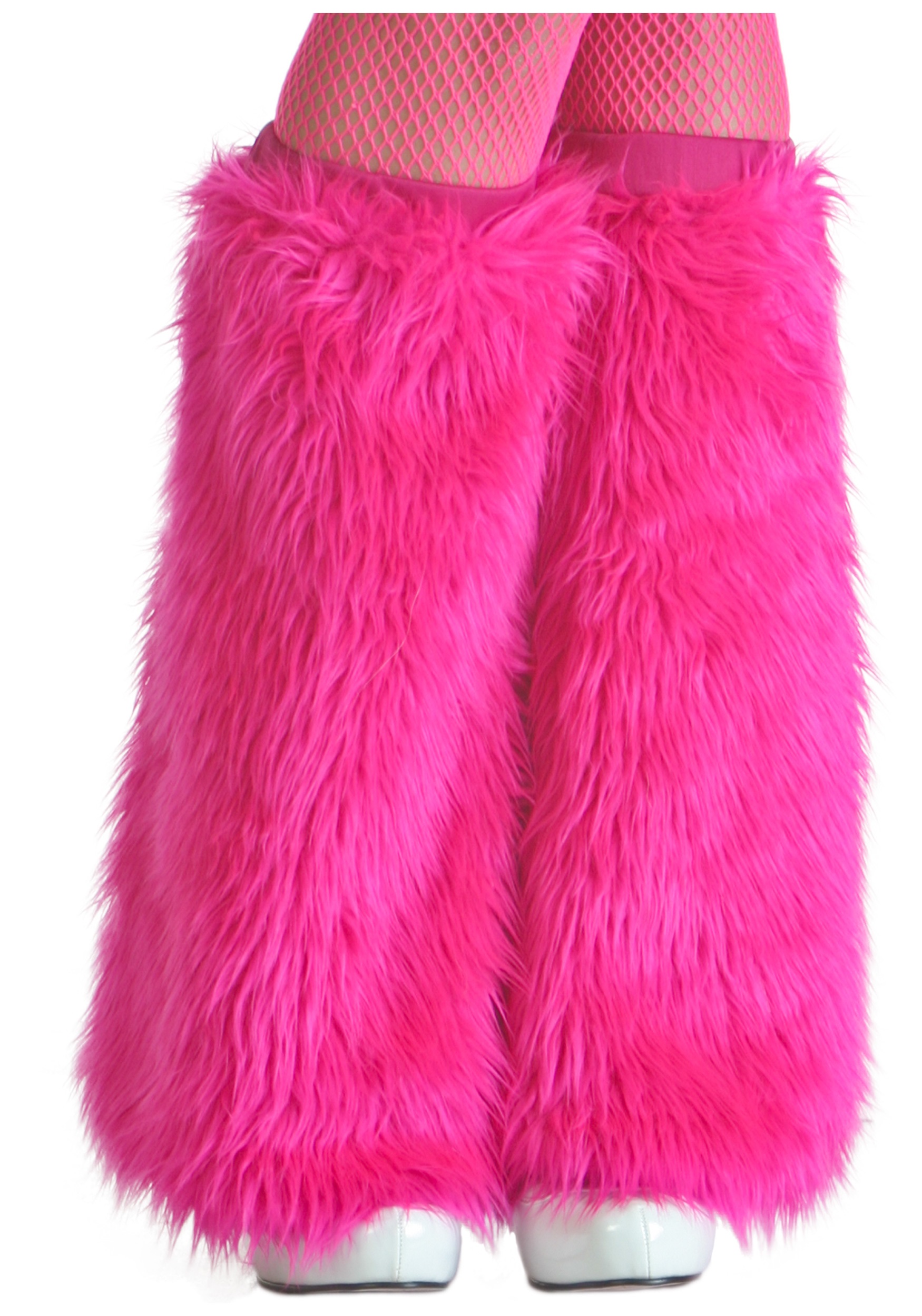 Child Pink Furry Boot Covers - Halloween Costume Ideas 2023