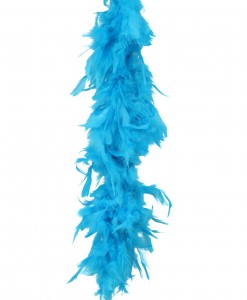 Turquoise 80 Gram Feather Boa