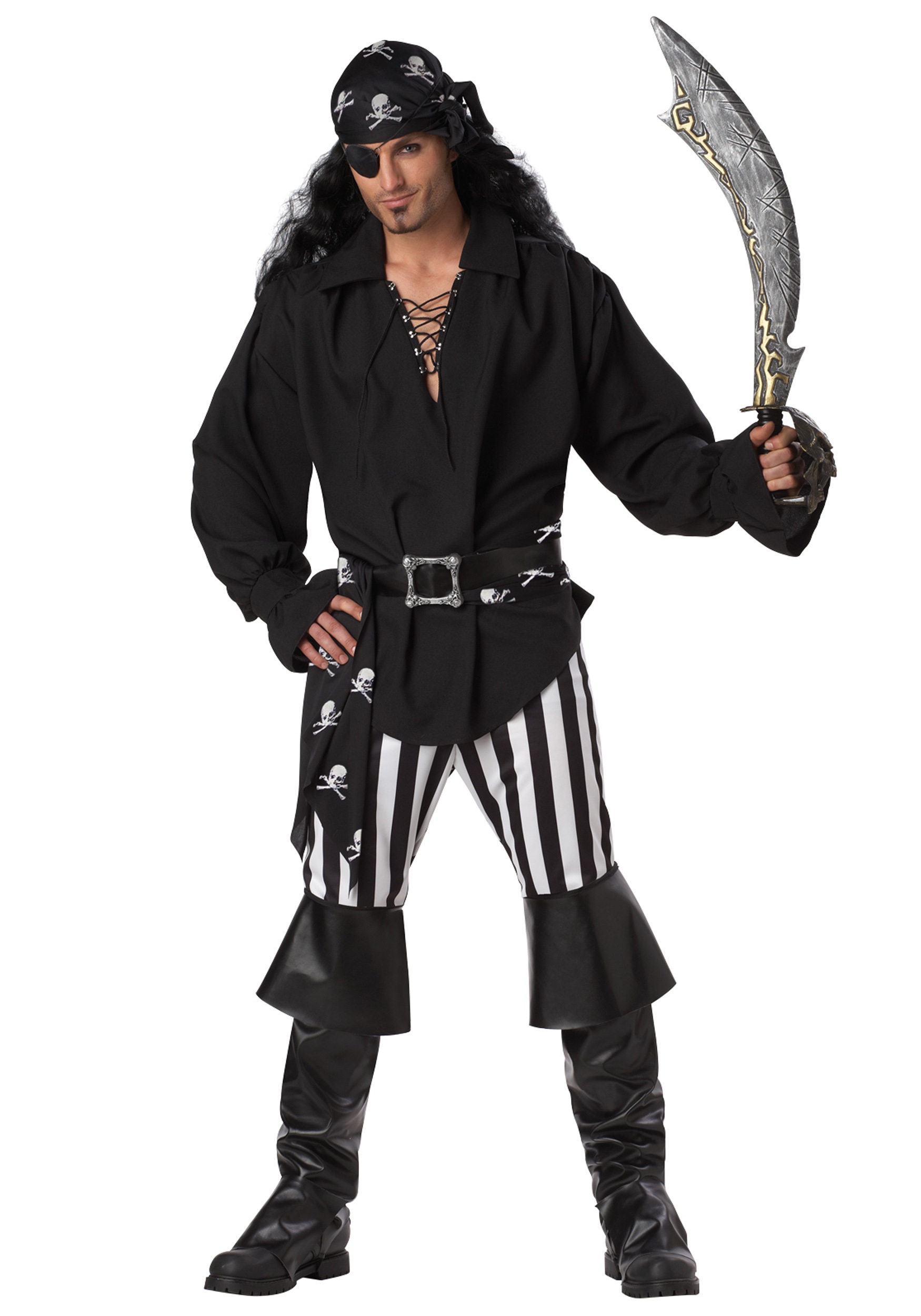 Mens Swashbuckler Pirate Costume Halloween Costume Ideas 2023