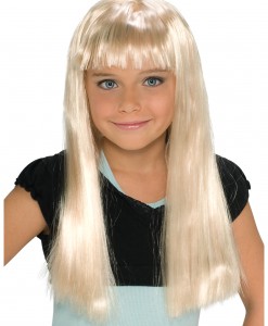 Child Alice Blonde Wig