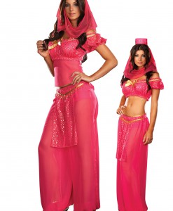 Genie Dreamy Adult Plus Size Costume - Women Genie Costumes