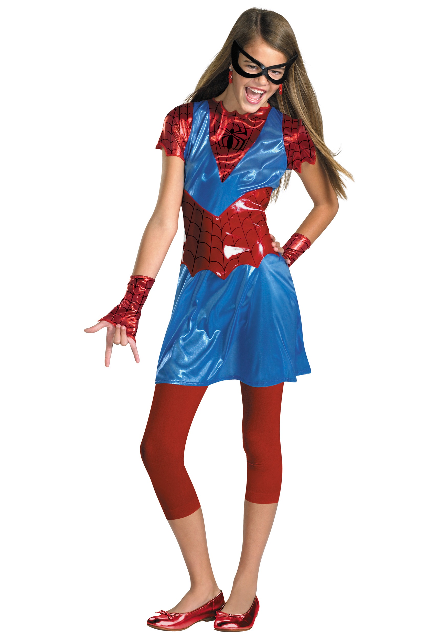 Tween Spider Girl Costume. 