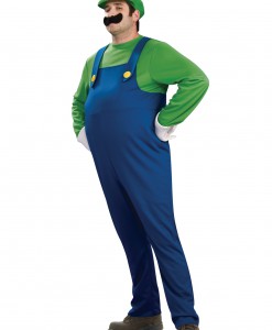 Adult Deluxe Luigi Costume