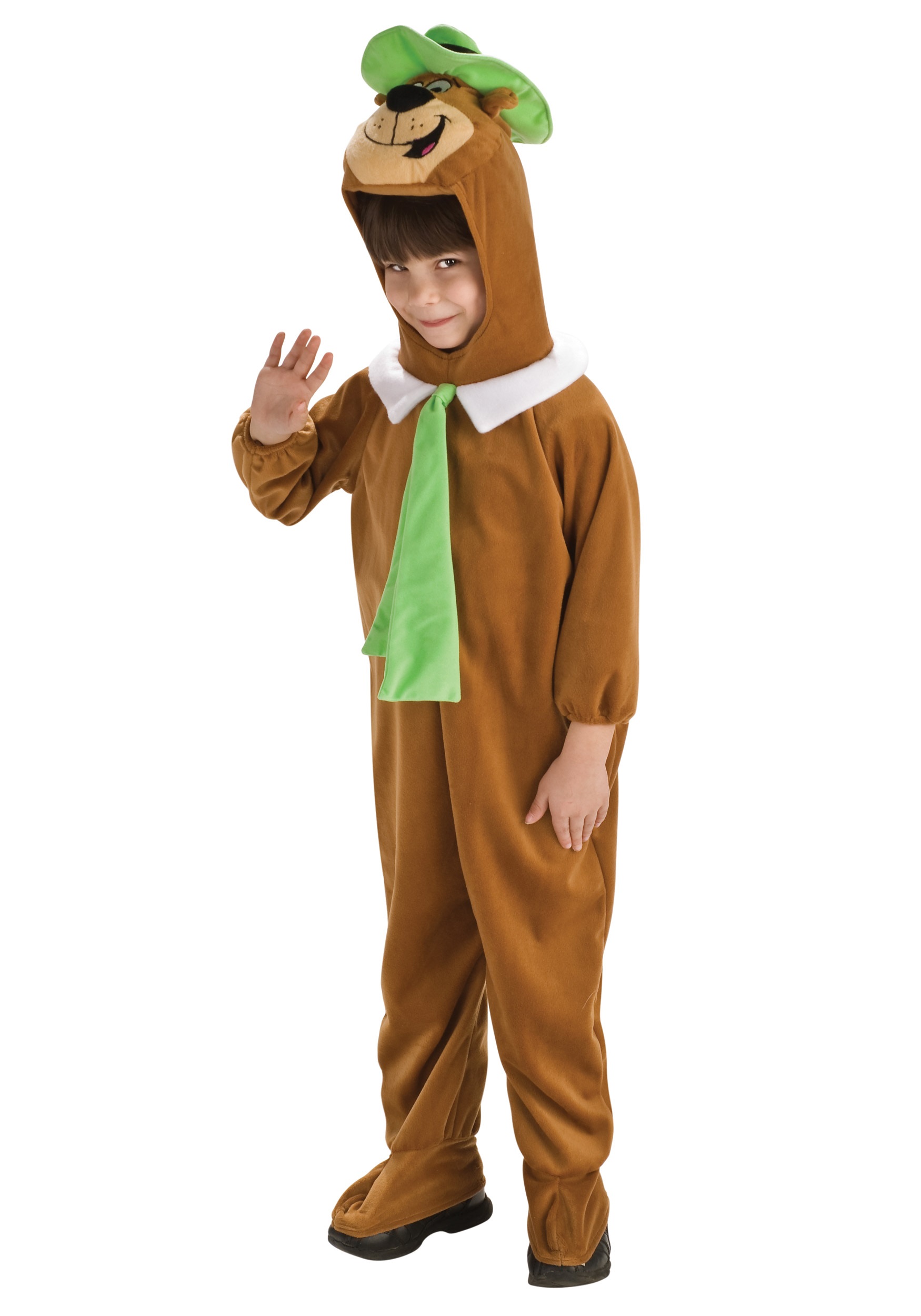 Yogi bear dog costume