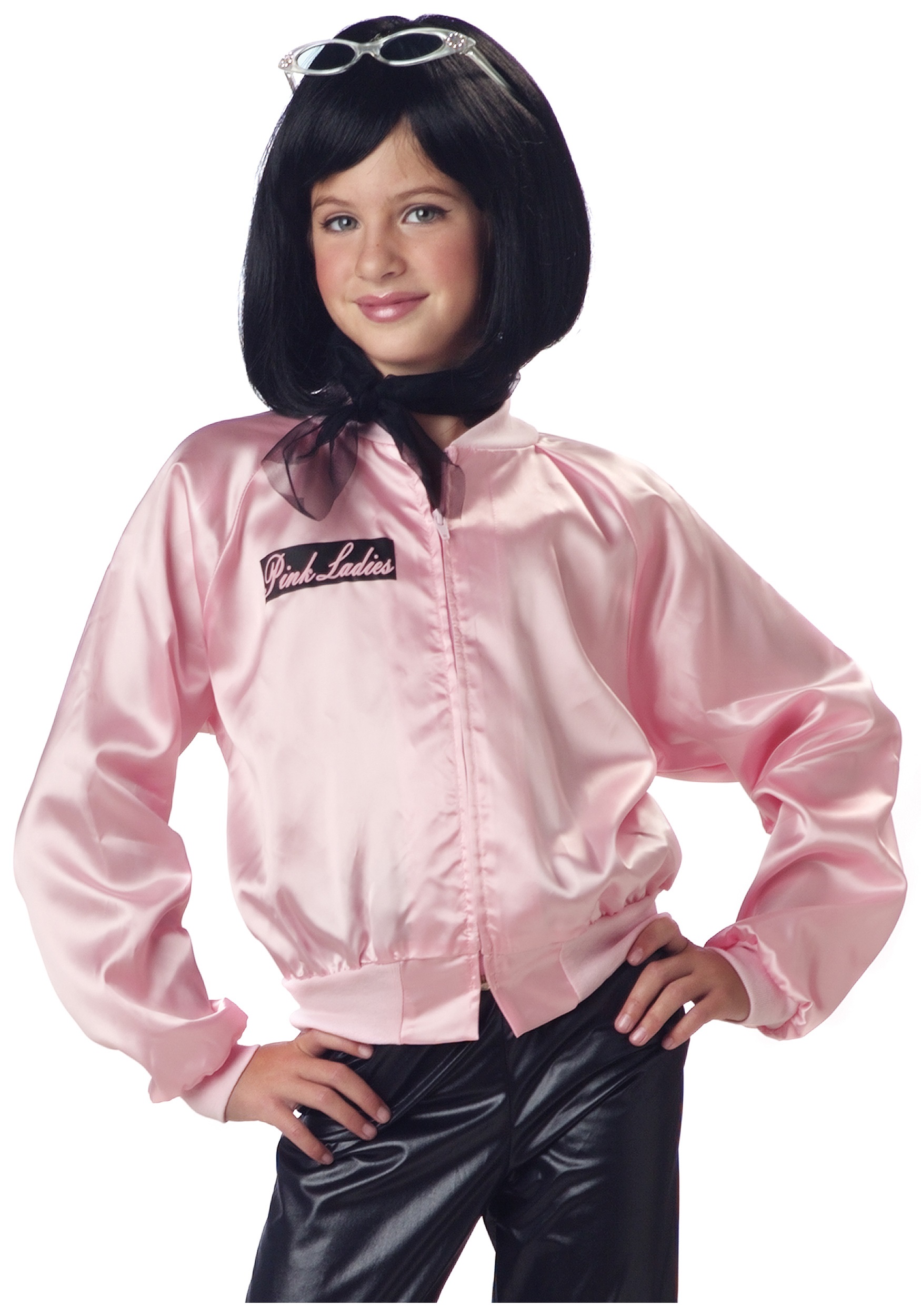 Girls Grease Pink Ladies Jacket - Halloween Costume Ideas 2023