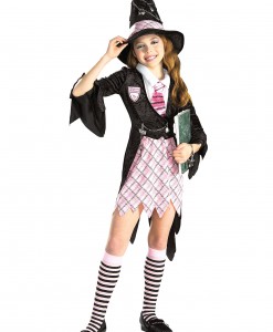 Girls Charm School Witch Costume