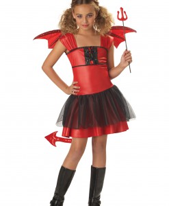 Girls Darling Devil Costume