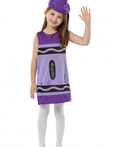 Child Wisteria Crayon Dress