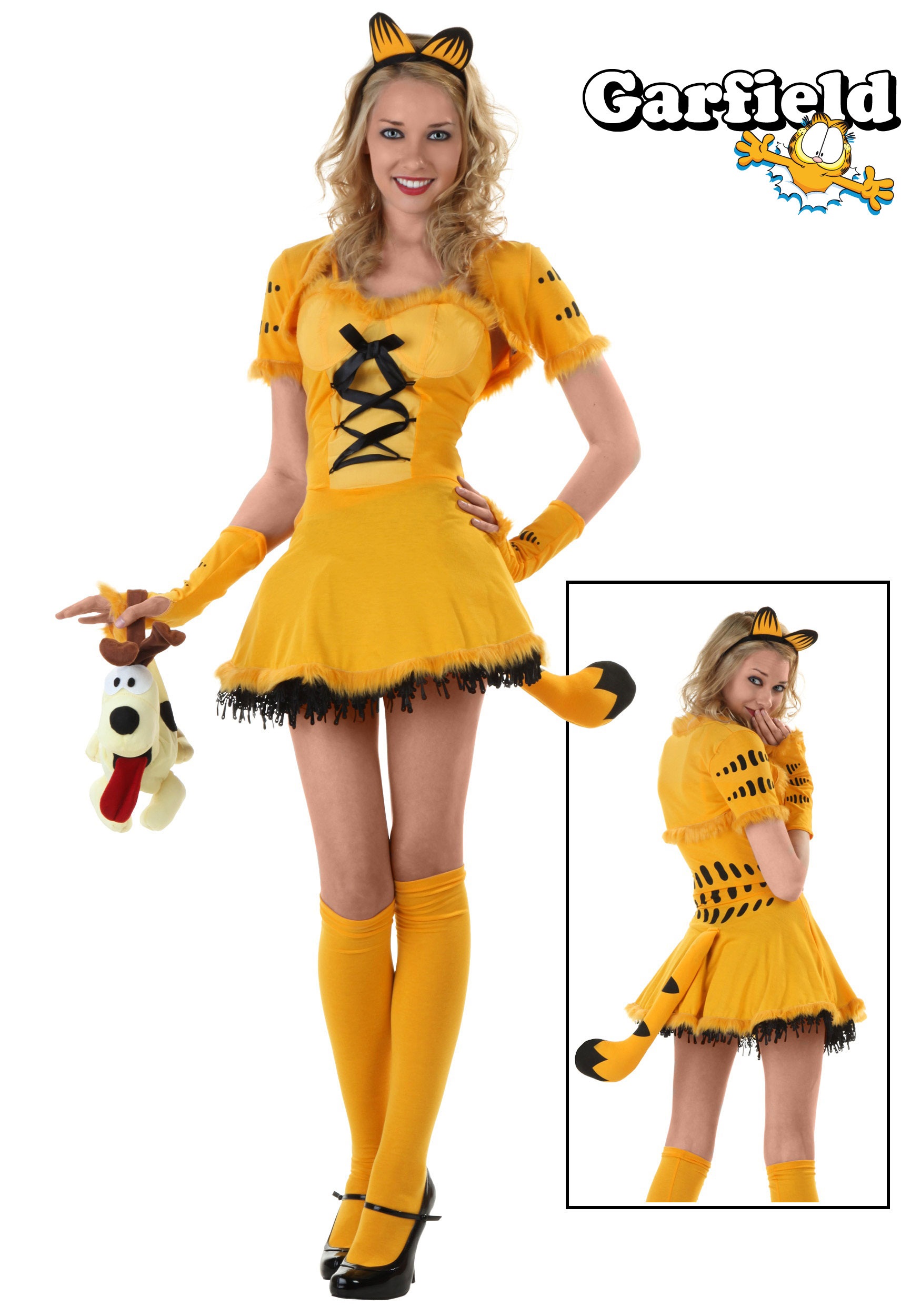 Mystery Confuse Gem Girly Garfield Costume - Halloween Costume Ideas 2022