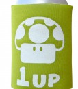 1 Up Mario Can Koozie