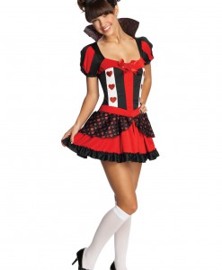 Teen Sassy Queen of Hearts Costume